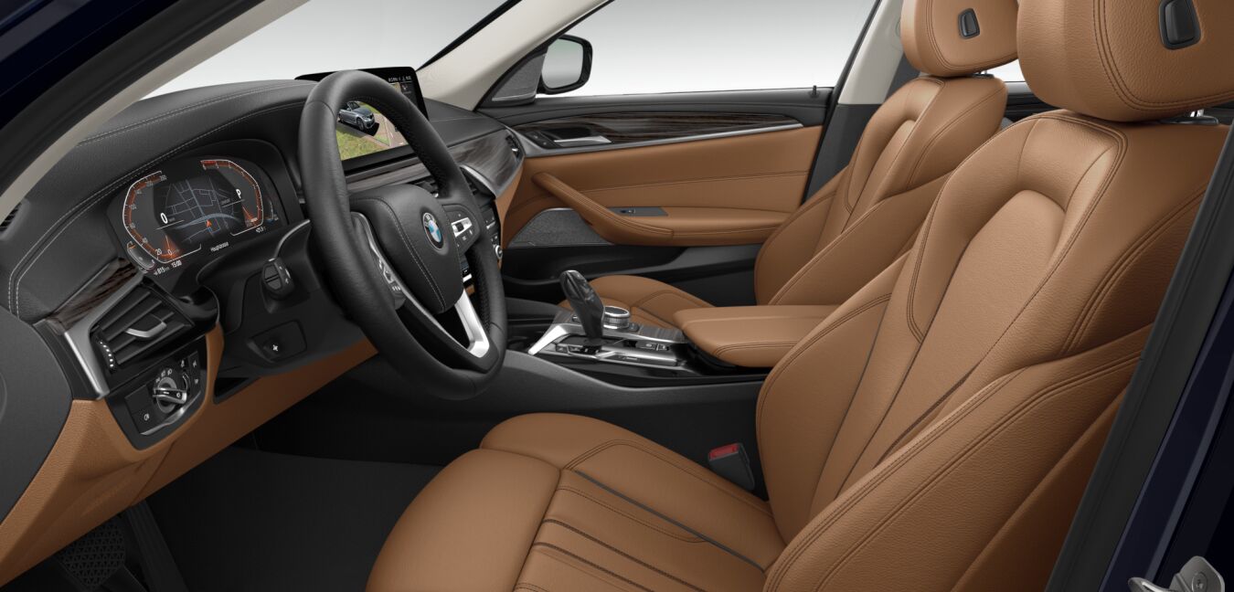 BMW BMW 5er im Innenraum seitlich