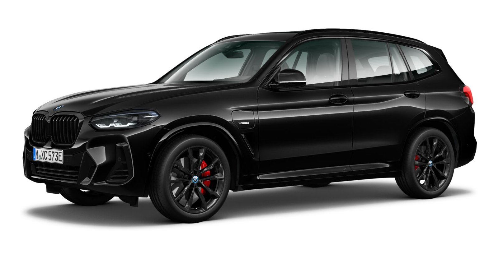BMW BMW X in Schwarz von vorne BMW BMW X in Schwarz von vorne