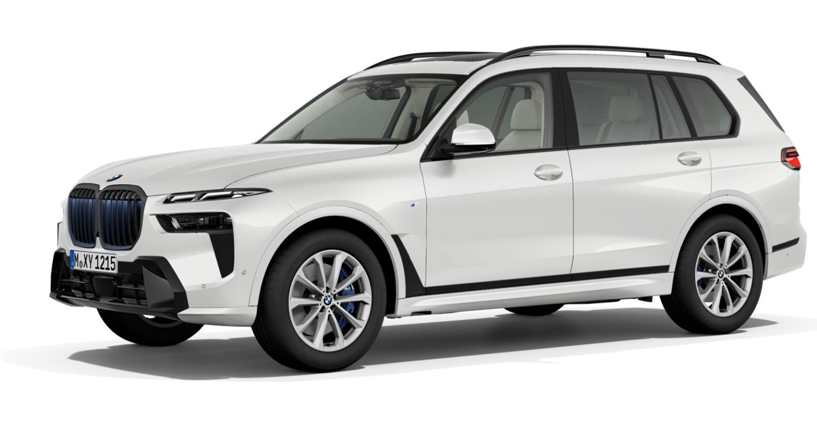 BMW BMW X in Weiß von vorne BMW BMW X in Weiß von vorne