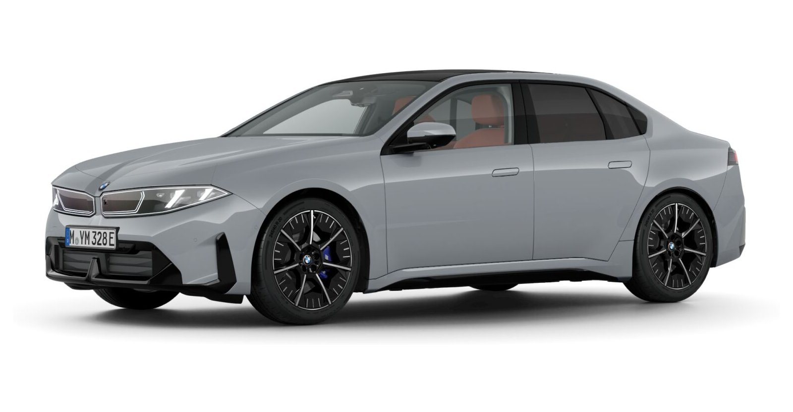 BMW i3 50 xDrive in Grau von vorne BMW i3 50 xDrive in Grau von vorne