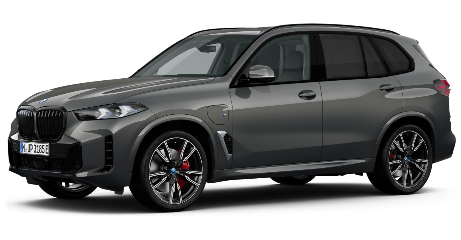 BMW X5 xDrive50e in Grau von vorne BMW X5 xDrive50e in Grau von vorne