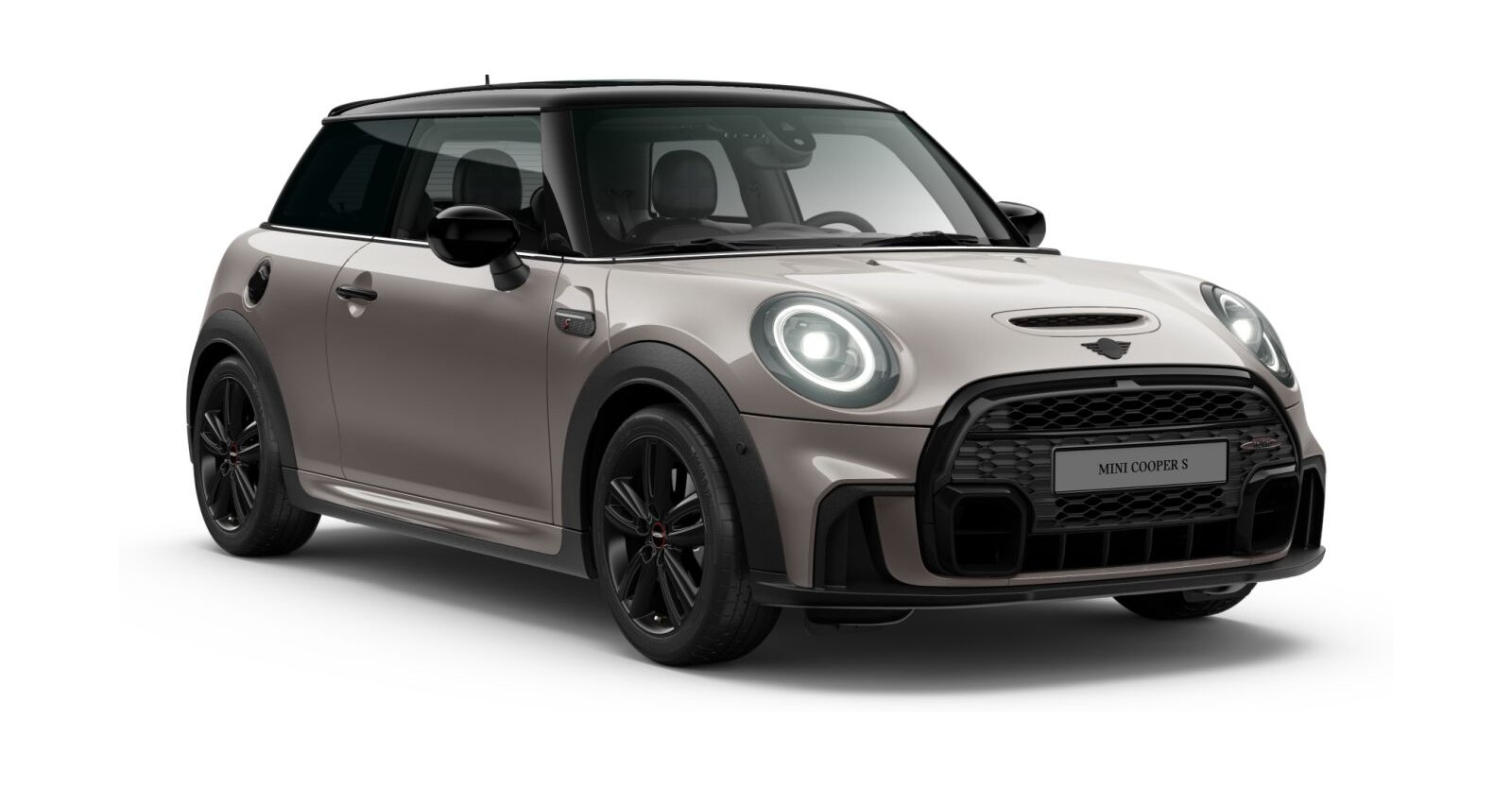 MINI MINI 3-Türer in Grau von vorne MINI MINI 3-Türer in Grau von vorne