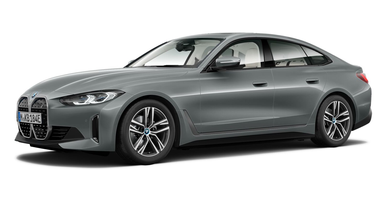 BMW BMW I in Grau von vorne BMW BMW I in Grau von vorne