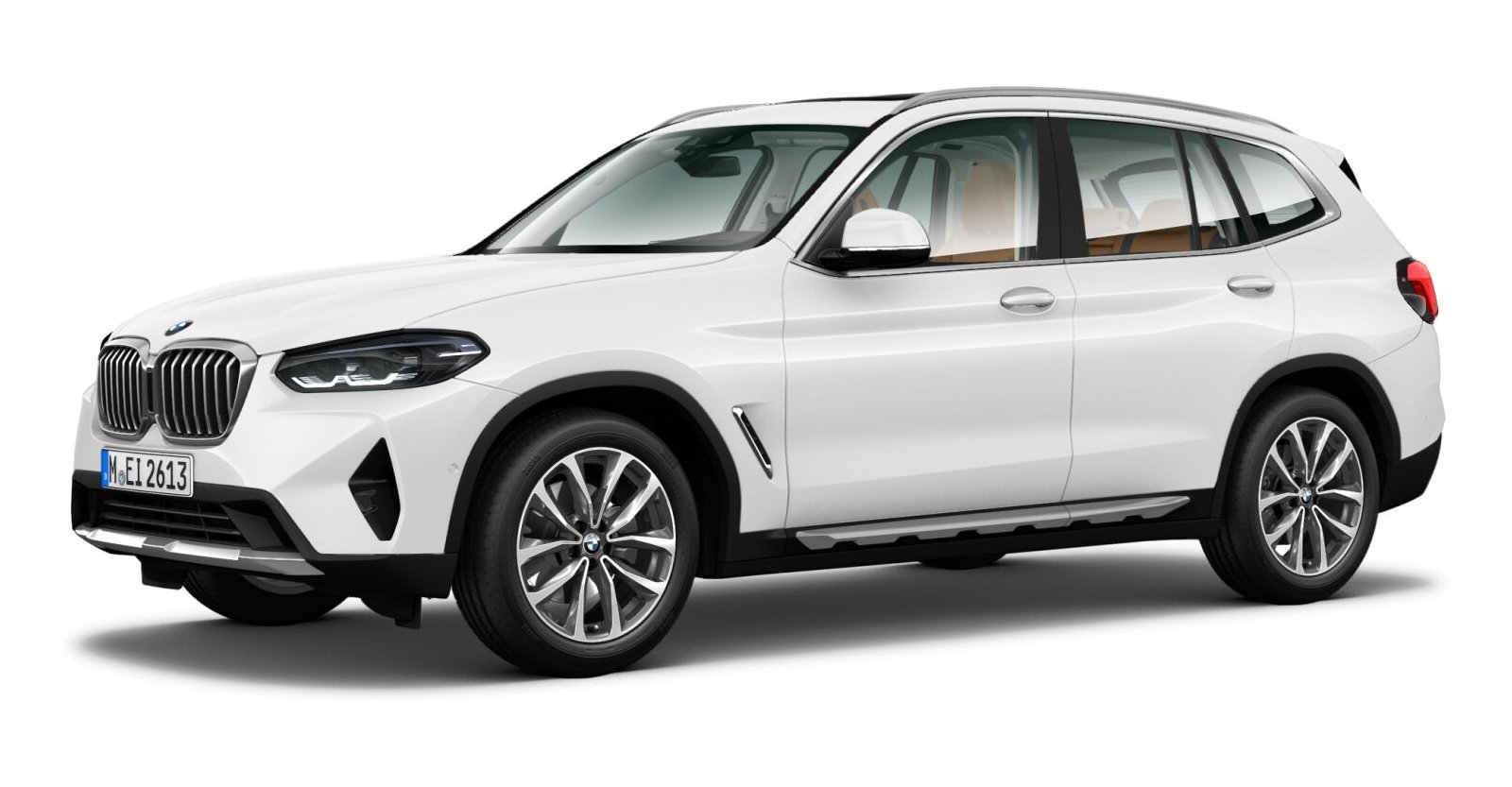 BMW BMW X in Weiß von vorne BMW BMW X in Weiß von vorne