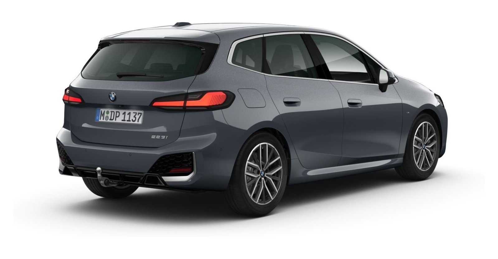 BMW BMW 2er in Grau von hinten BMW BMW 2er in Grau von hinten