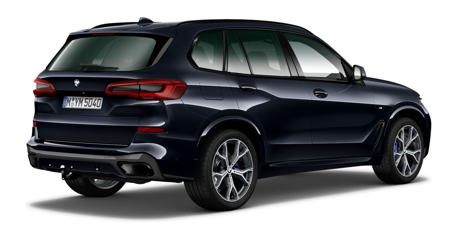 BMW BMW X in Schwarz von hinten BMW BMW X in Schwarz von hinten