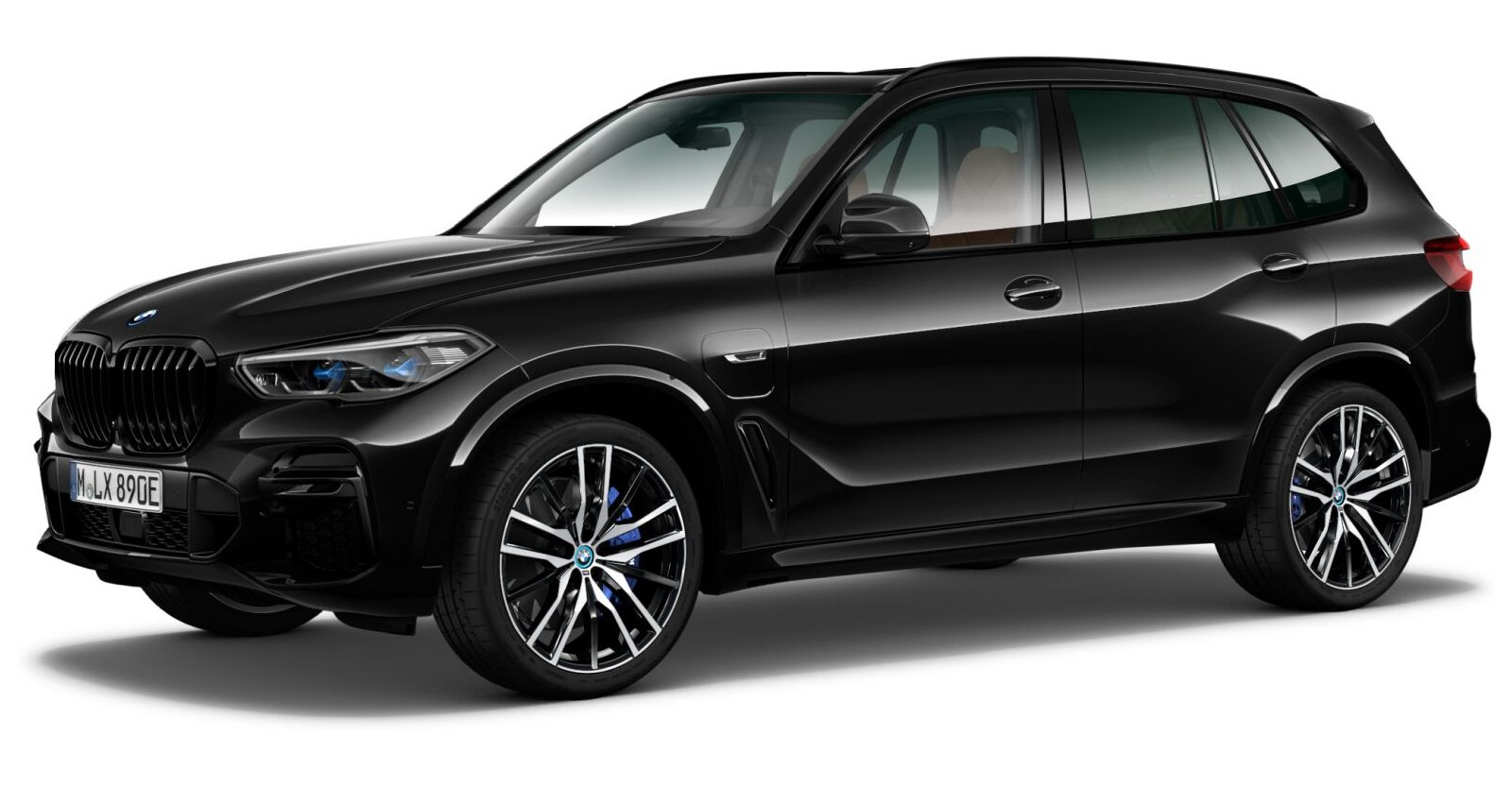 BMW BMW X in Schwarz von vorne