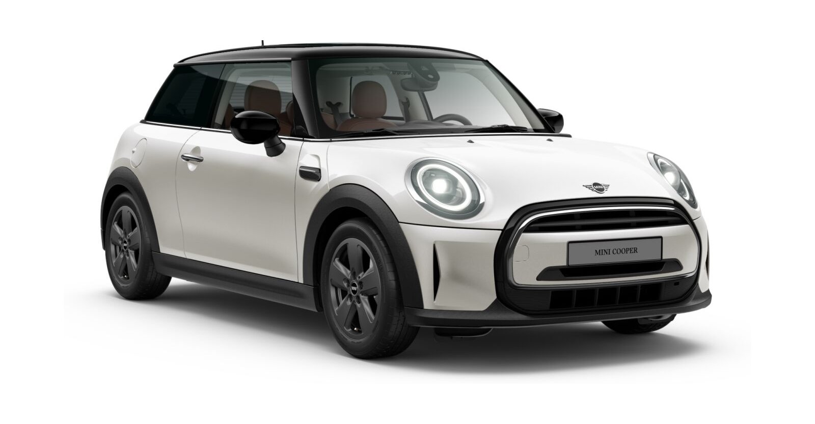 MINI MINI 3-Türer in Weiß von vorne MINI MINI 3-Türer in Weiß von vorne