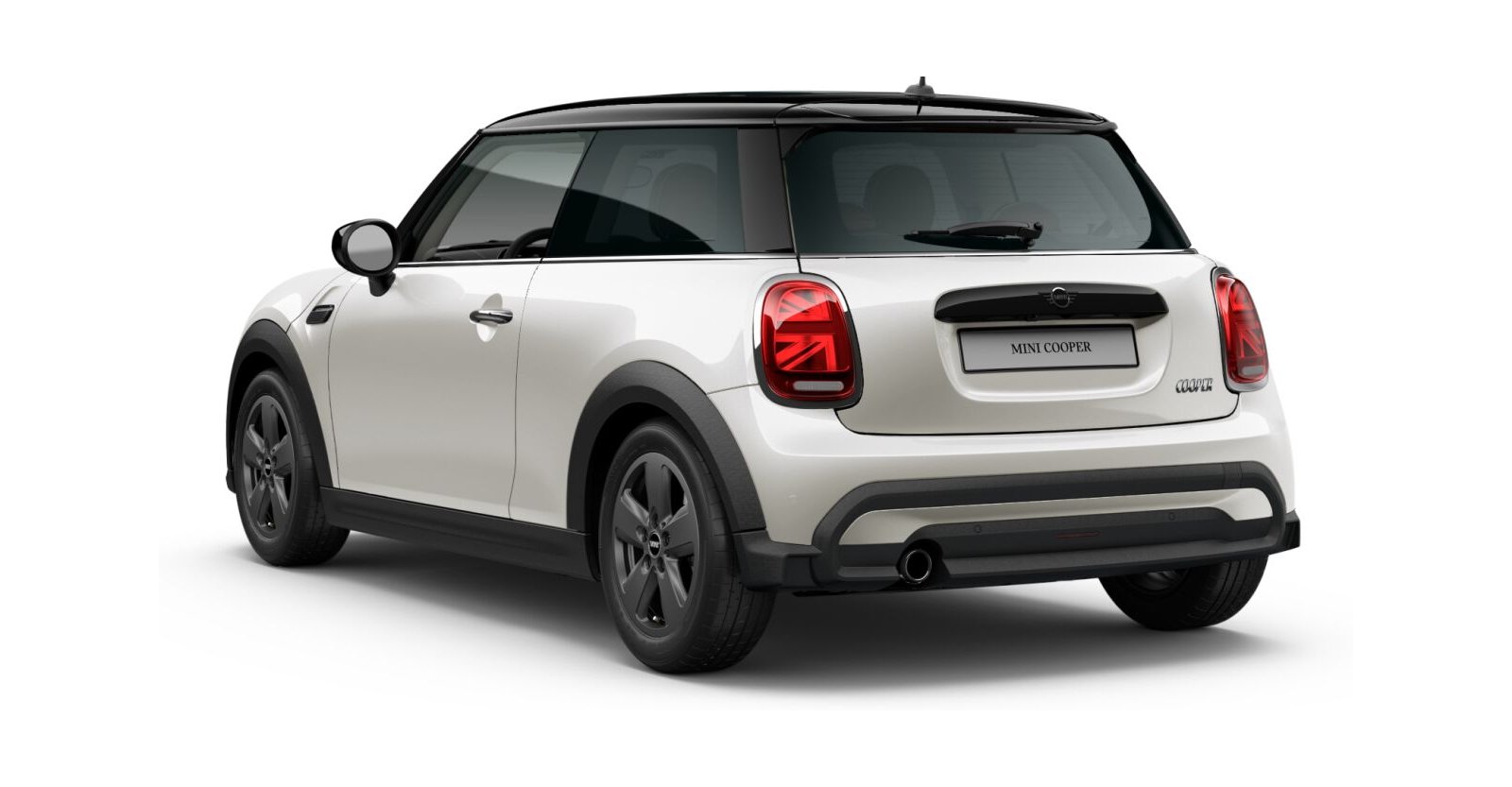MINI MINI 3-Türer in Weiß von hinten MINI MINI 3-Türer in Weiß von hinten