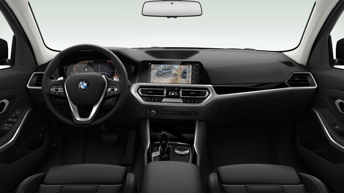BMW BMW 3er im Innenraum von vorne BMW BMW 3er im Innenraum von vorne