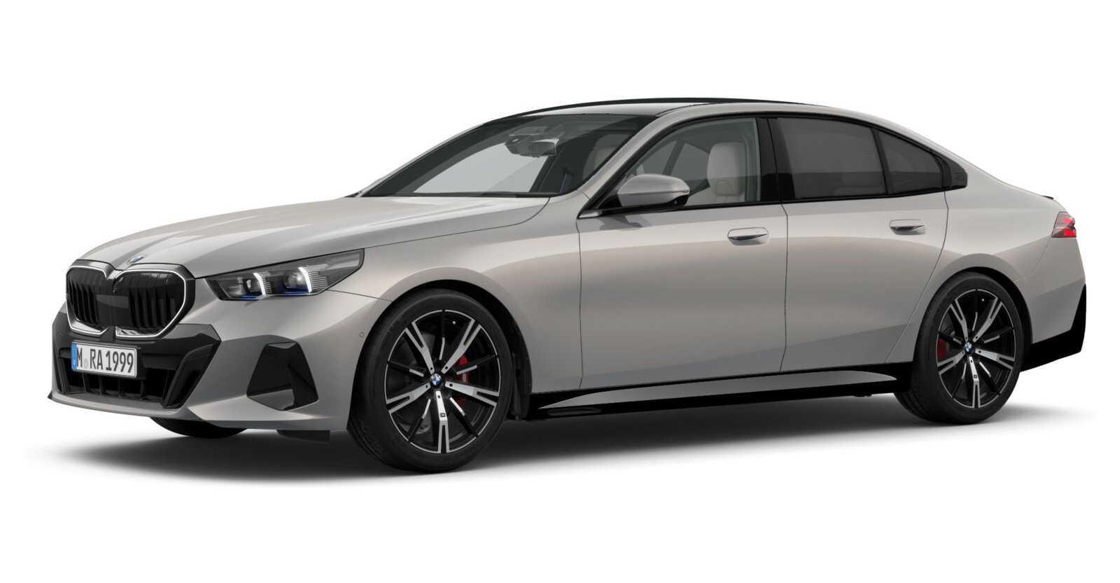 BMW BMW 5er in Grau von vorne BMW BMW 5er in Grau von vorne
