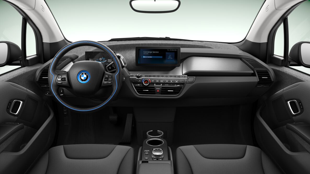 BMW BMW I im Innenraum von vorne