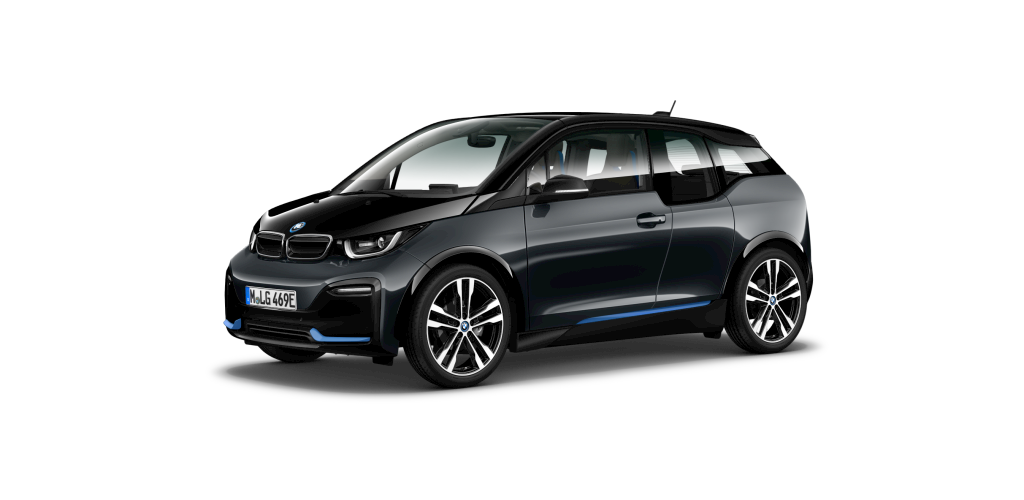 BMW i3s 120Ah in Grau von vorne BMW i3s 120Ah in Grau von vorne