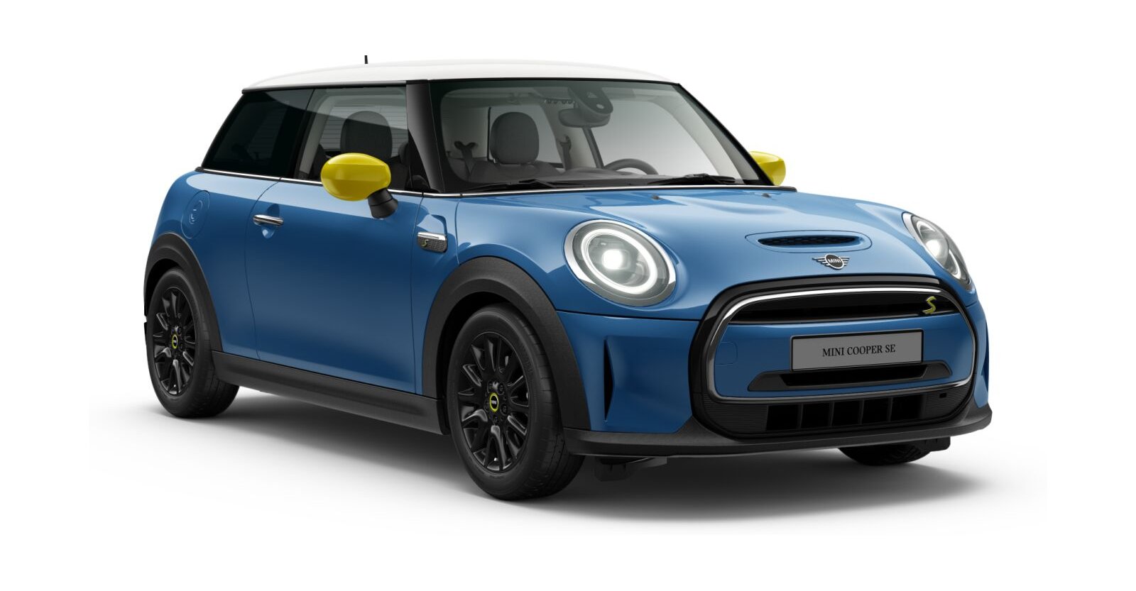 MINI MINI 3-Türer in Blau von vorne MINI MINI 3-Türer in Blau von vorne