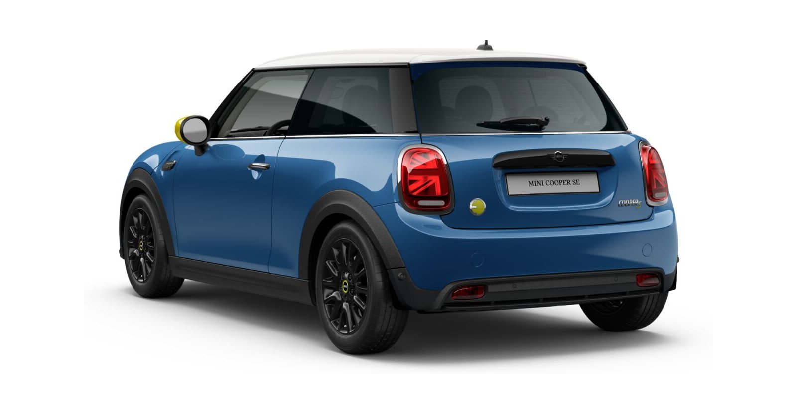MINI MINI 3-Türer in Blau von hinten MINI MINI 3-Türer in Blau von hinten