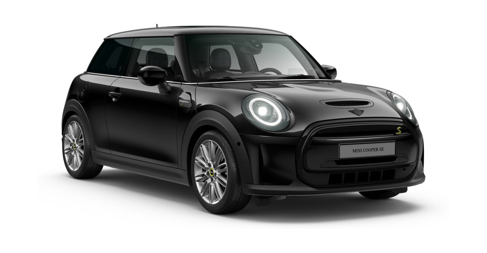 MINI MINI 3-Türer in Schwarz von vorne MINI MINI 3-Türer in Schwarz von vorne