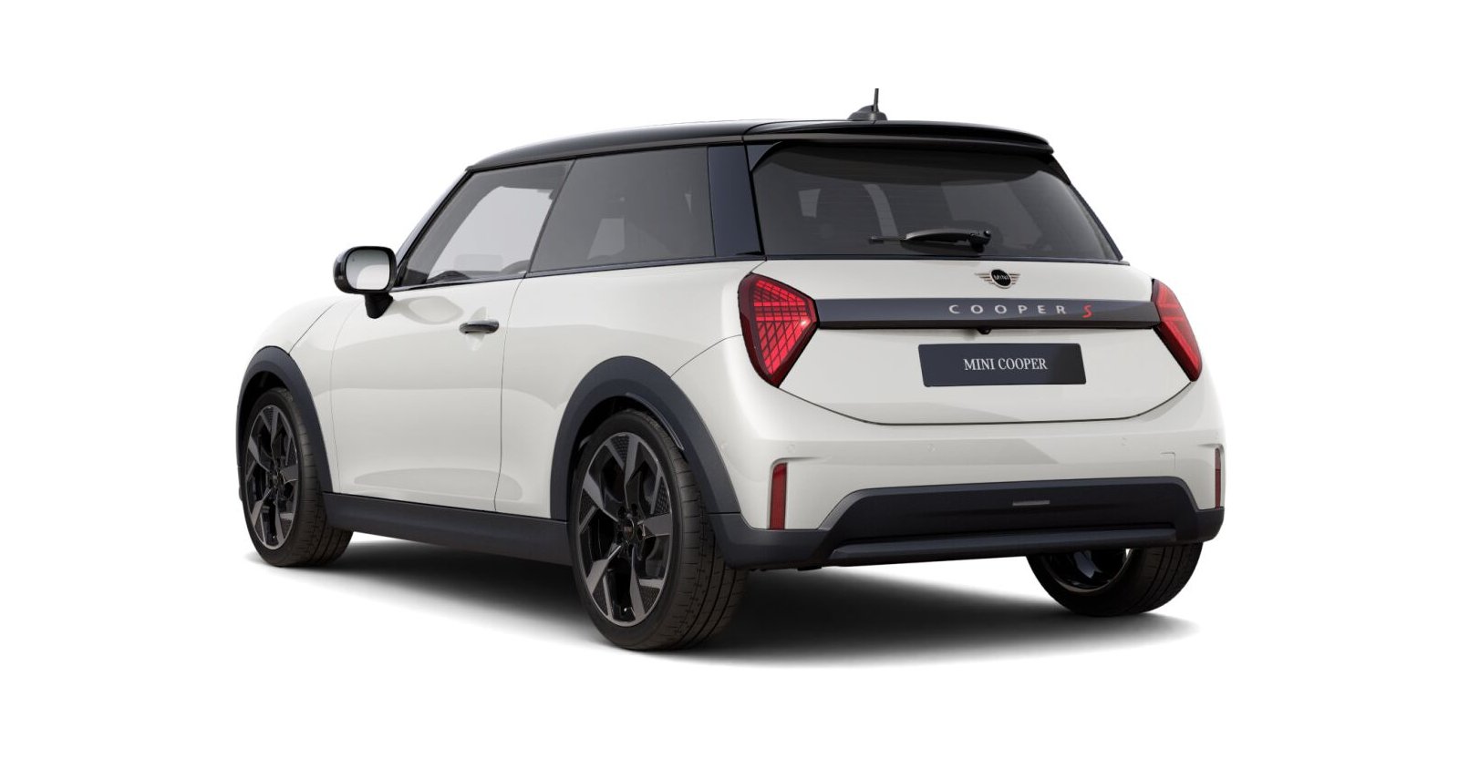 MINI MINI 3-Türer in Weiß von hinten MINI MINI 3-Türer in Weiß von hinten