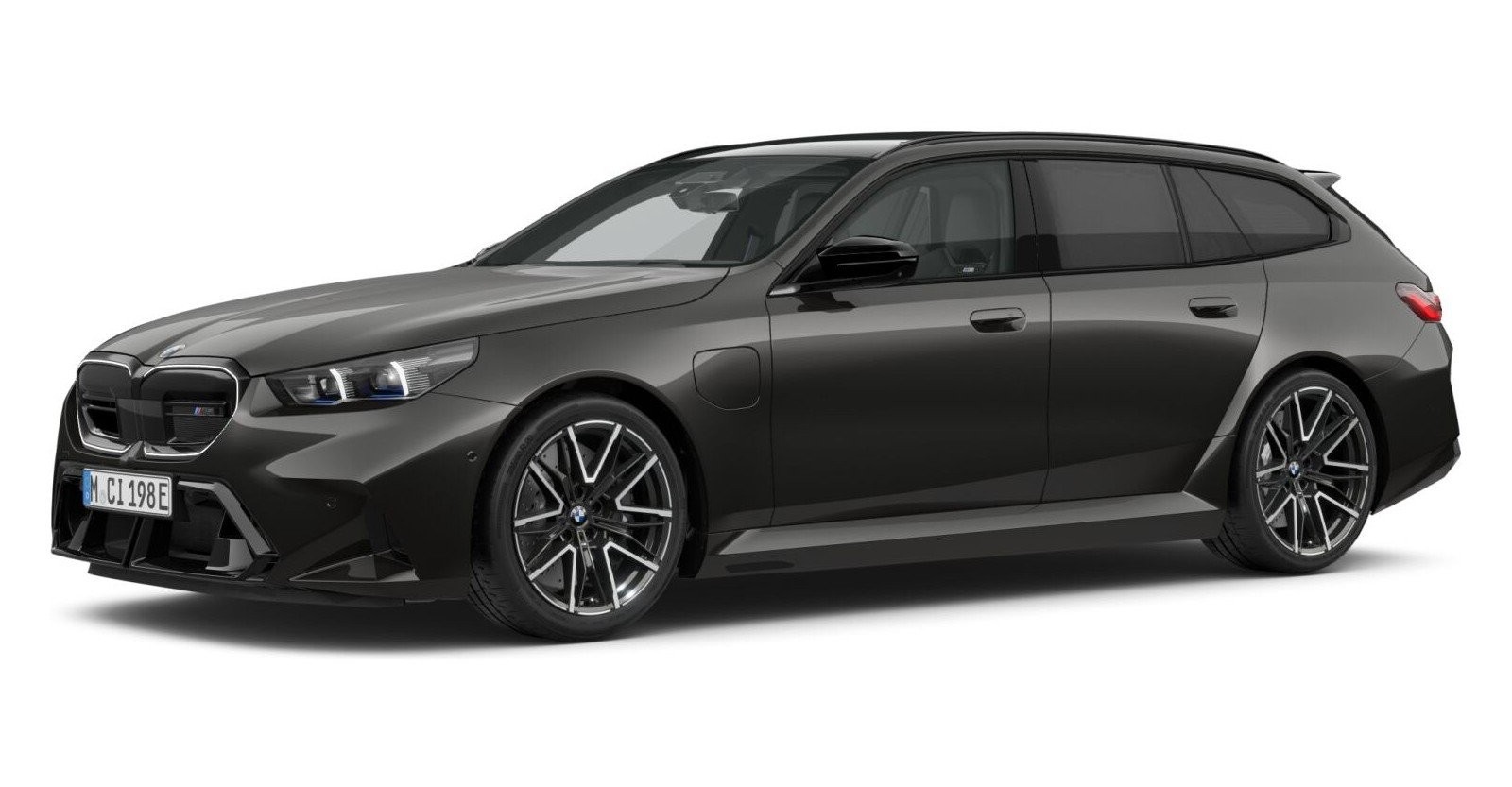 BMW M5 Touring in Grau von vorne BMW M5 Touring in Grau von vorne