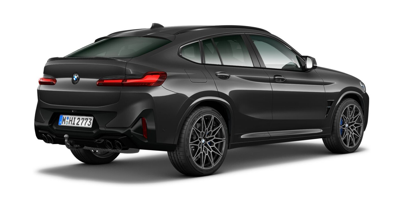 BMW BMW M in Grau von hinten BMW BMW M in Grau von hinten