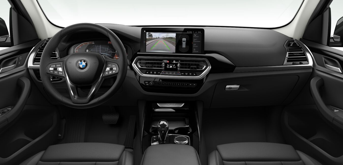 BMW BMW X im Innenraum von vorne