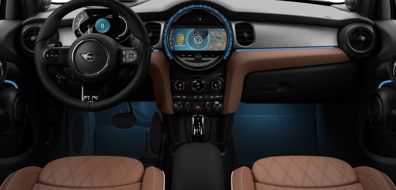 MINI MINI 5-Türer im Innenraum von vorne MINI MINI 5-Türer im Innenraum von vorne