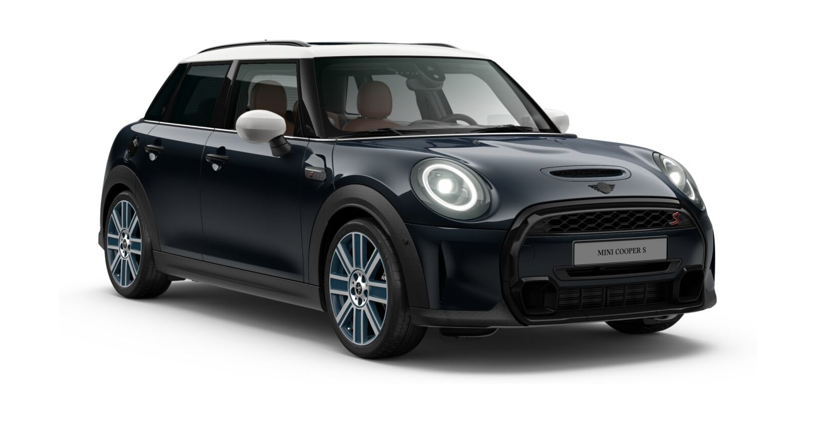 MINI MINI 5-Türer in Schwarz von vorne MINI MINI 5-Türer in Schwarz von vorne