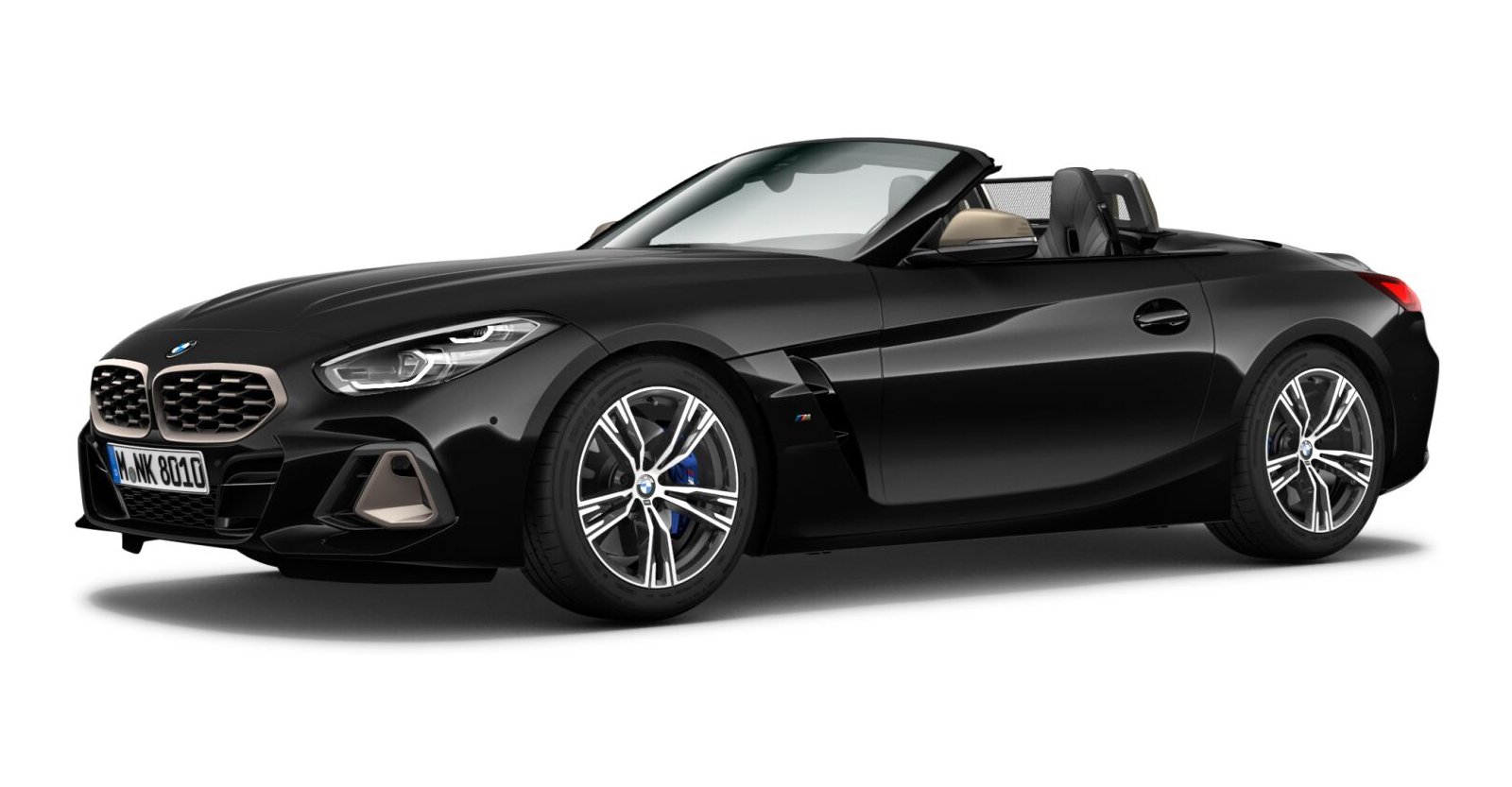 BMW BMW Z in Schwarz von vorne BMW BMW Z in Schwarz von vorne