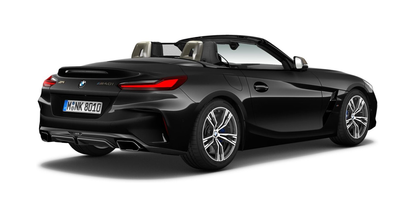 BMW BMW Z in Schwarz von hinten BMW BMW Z in Schwarz von hinten