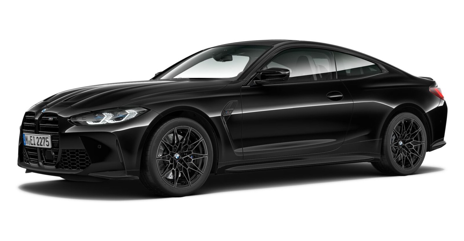 BMW BMW M in Schwarz von vorne BMW BMW M in Schwarz von vorne