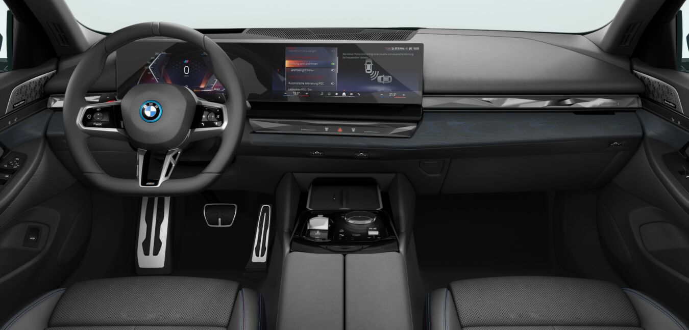BMW BMW 5er im Innenraum von vorne BMW BMW 5er im Innenraum von vorne