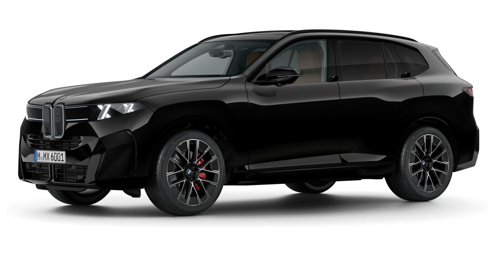 BMW X5 40d xDrive in Schwarz von vorne BMW X5 40d xDrive in Schwarz von vorne