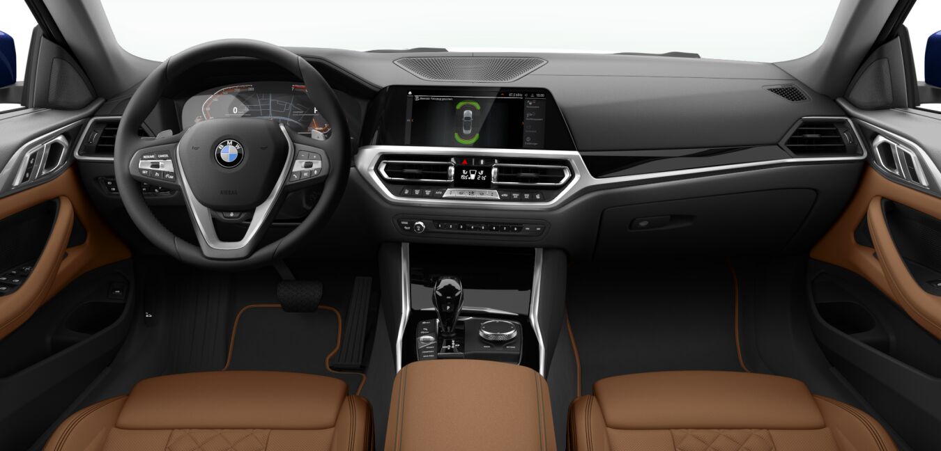 BMW BMW 4er im Innenraum von vorne BMW BMW 4er im Innenraum von vorne