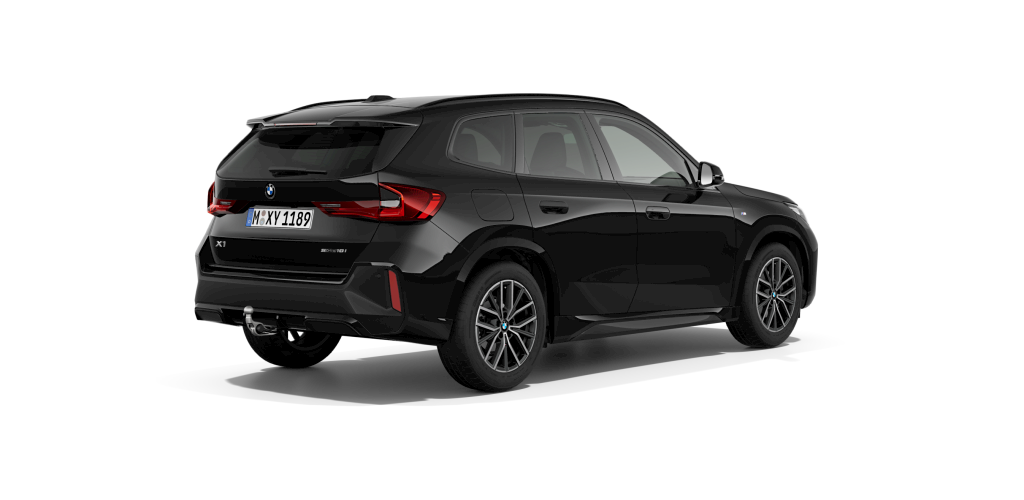 BMW BMW X in Schwarz von hinten BMW BMW X in Schwarz von hinten