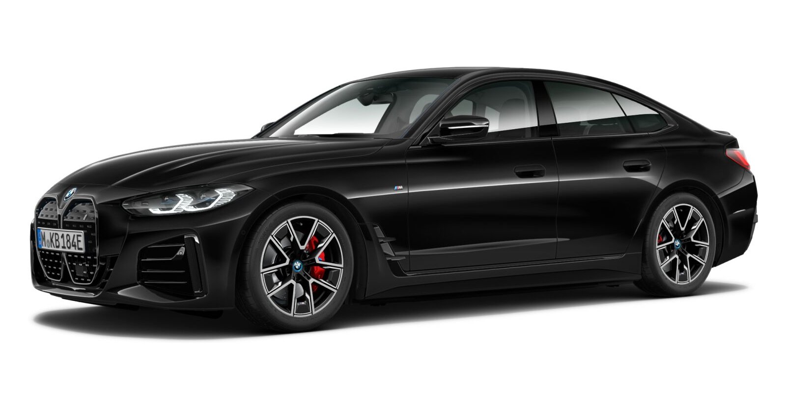BMW BMW I in Schwarz von vorne BMW BMW I in Schwarz von vorne