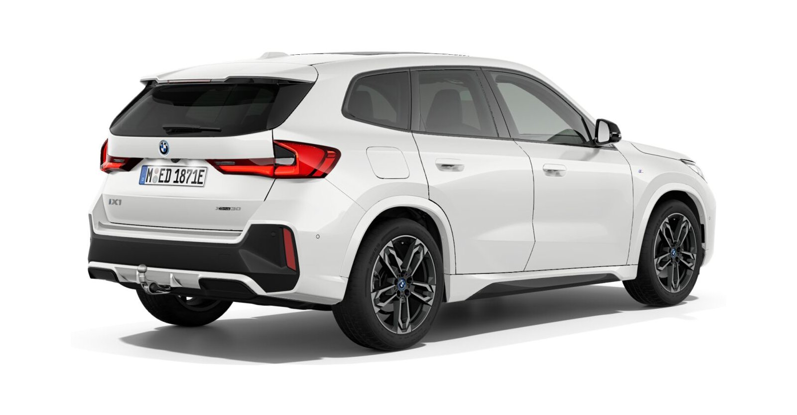 BMW BMW I in Weiß von hinten