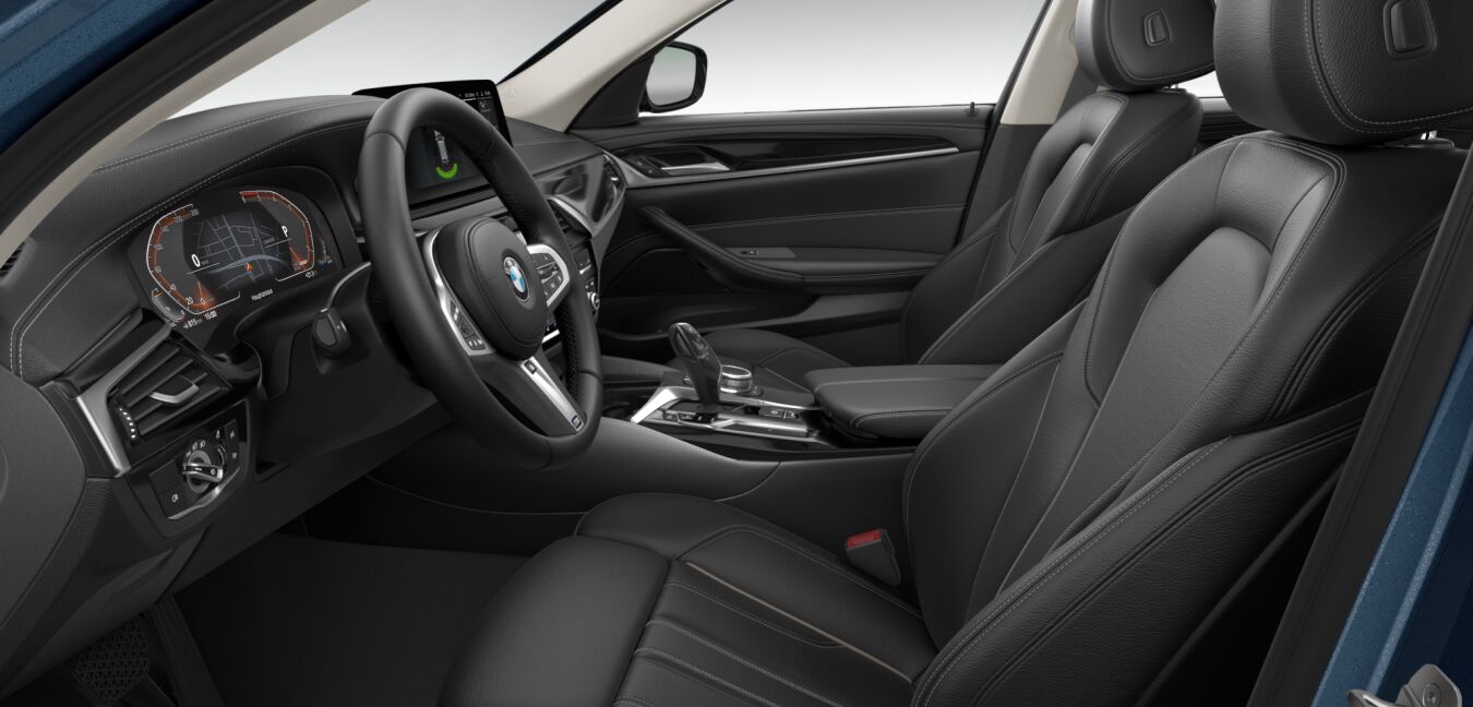 BMW BMW 5er im Innenraum seitlich BMW BMW 5er im Innenraum seitlich