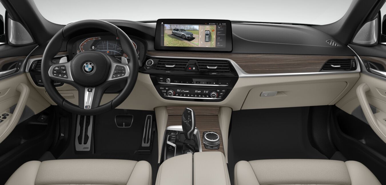 BMW BMW 5er im Innenraum von vorne BMW BMW 5er im Innenraum von vorne