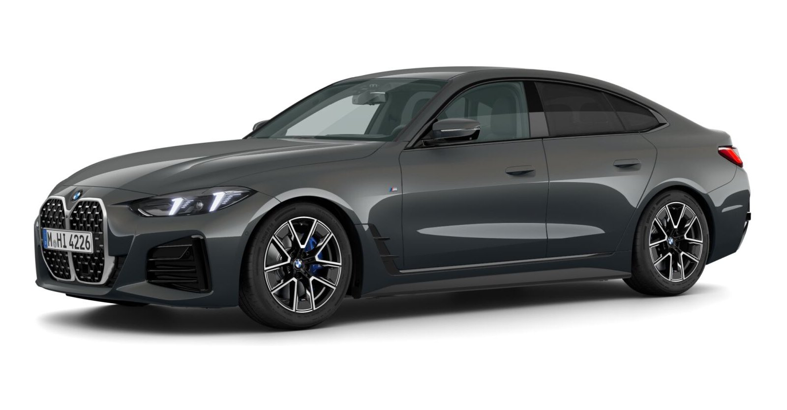 BMW BMW 4er in Grau von vorne BMW BMW 4er in Grau von vorne