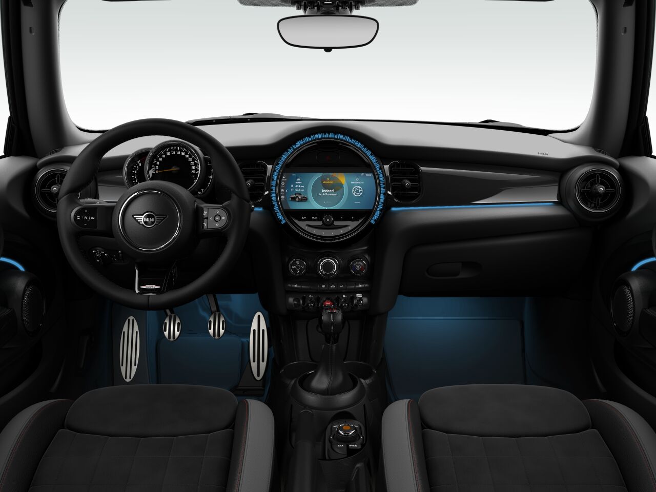 MINI MINI Cabrio im Innenraum von vorne