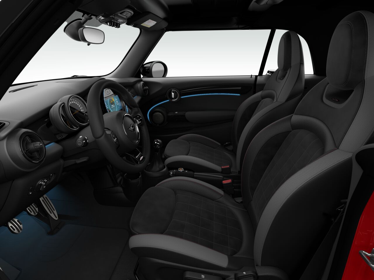 MINI MINI Cabrio im Innenraum seitlich