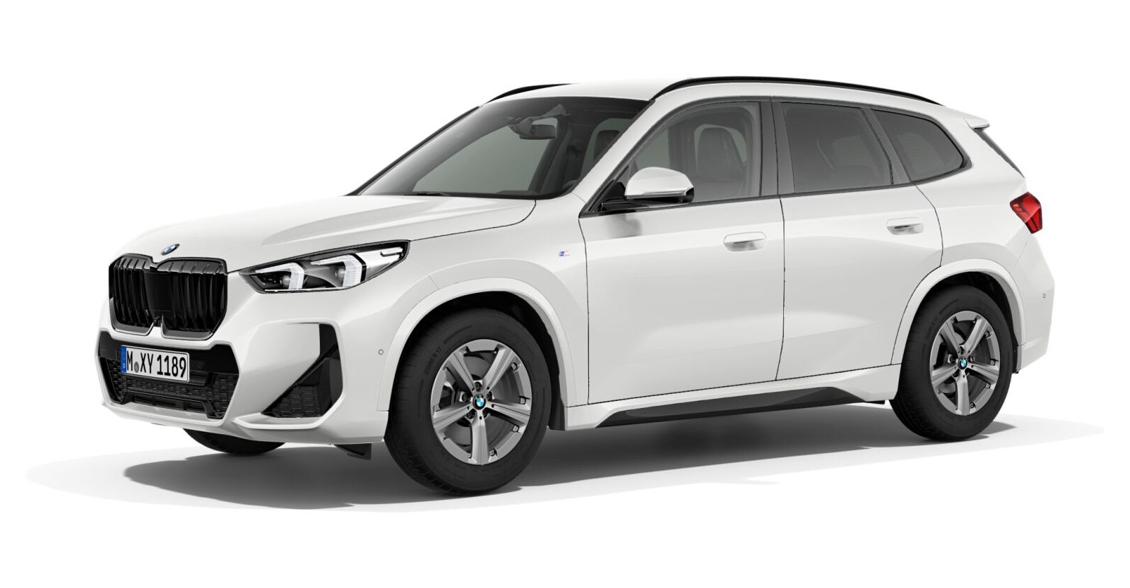 BMW X1 xDrive23i in Weiß von vorne BMW X1 xDrive23i in Weiß von vorne