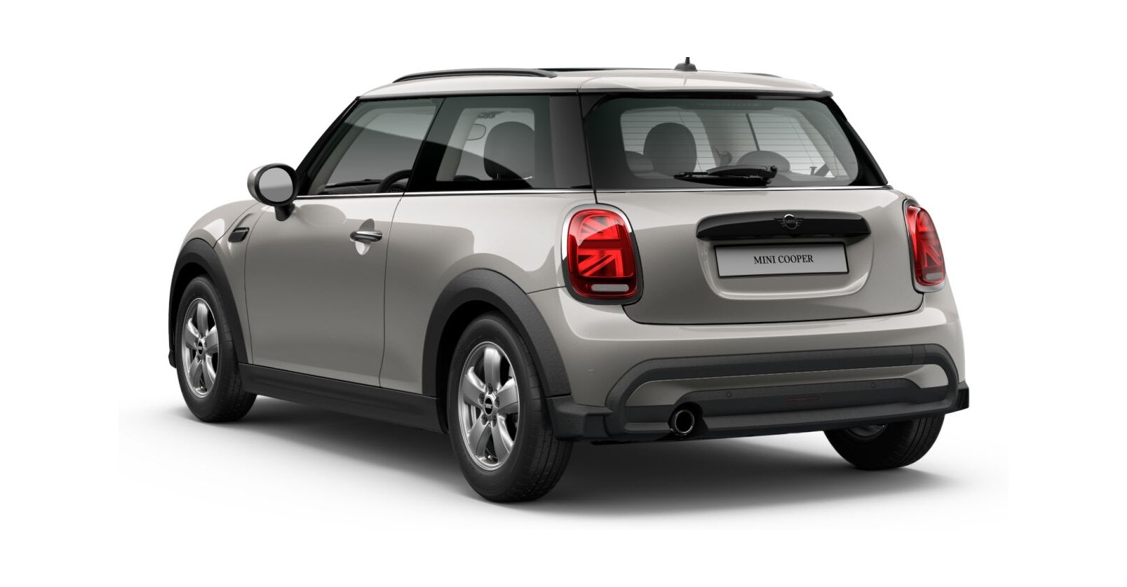 MINI MINI 3-Türer in Silber von hinten