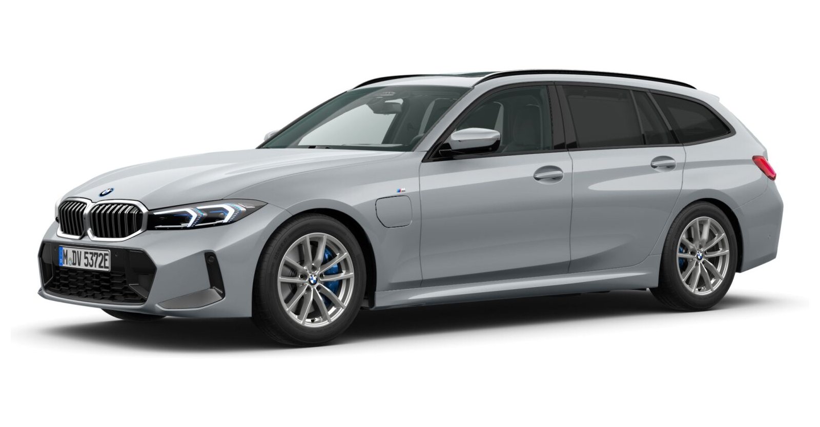 BMW BMW 3er in Grau von vorne BMW BMW 3er in Grau von vorne