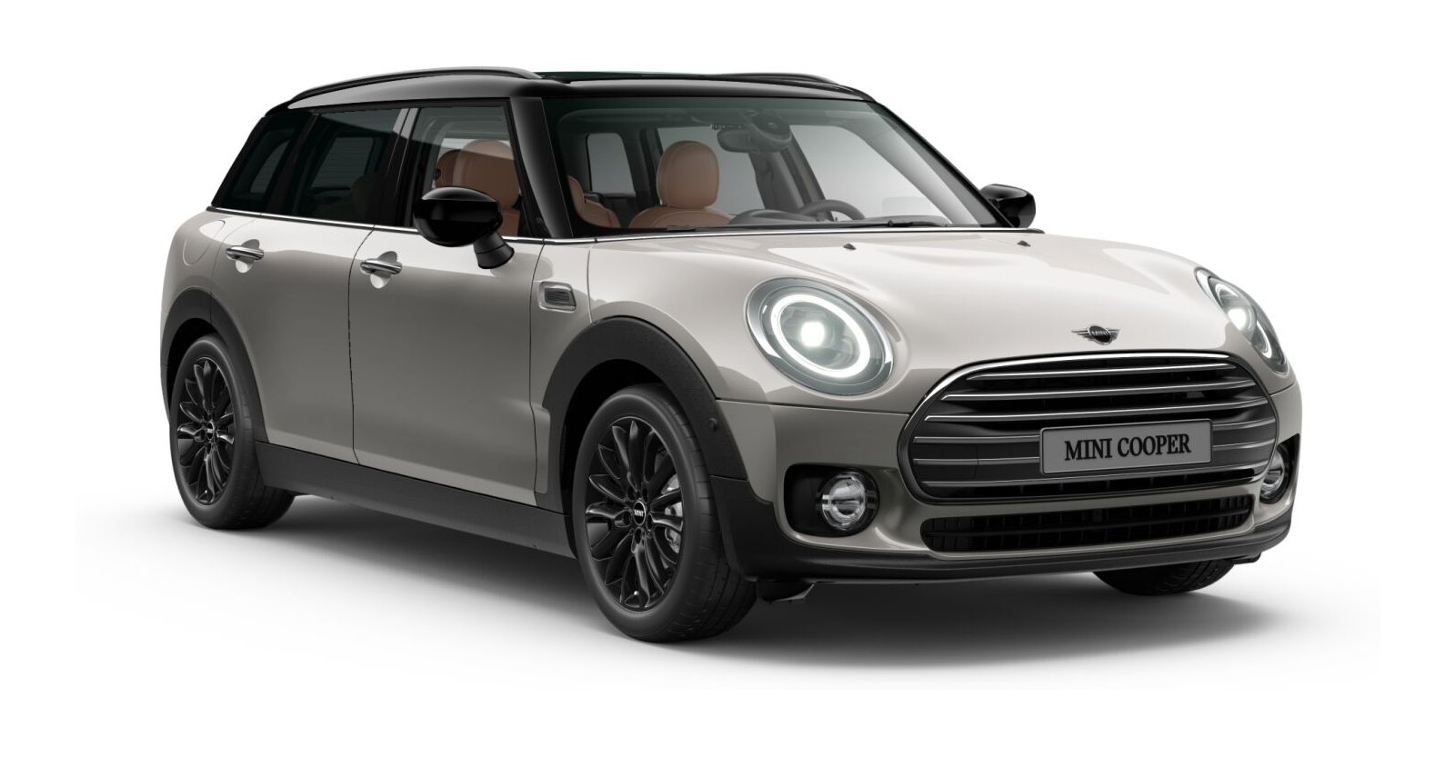 MINI MINI Clubman in Silber von vorne MINI MINI Clubman in Silber von vorne