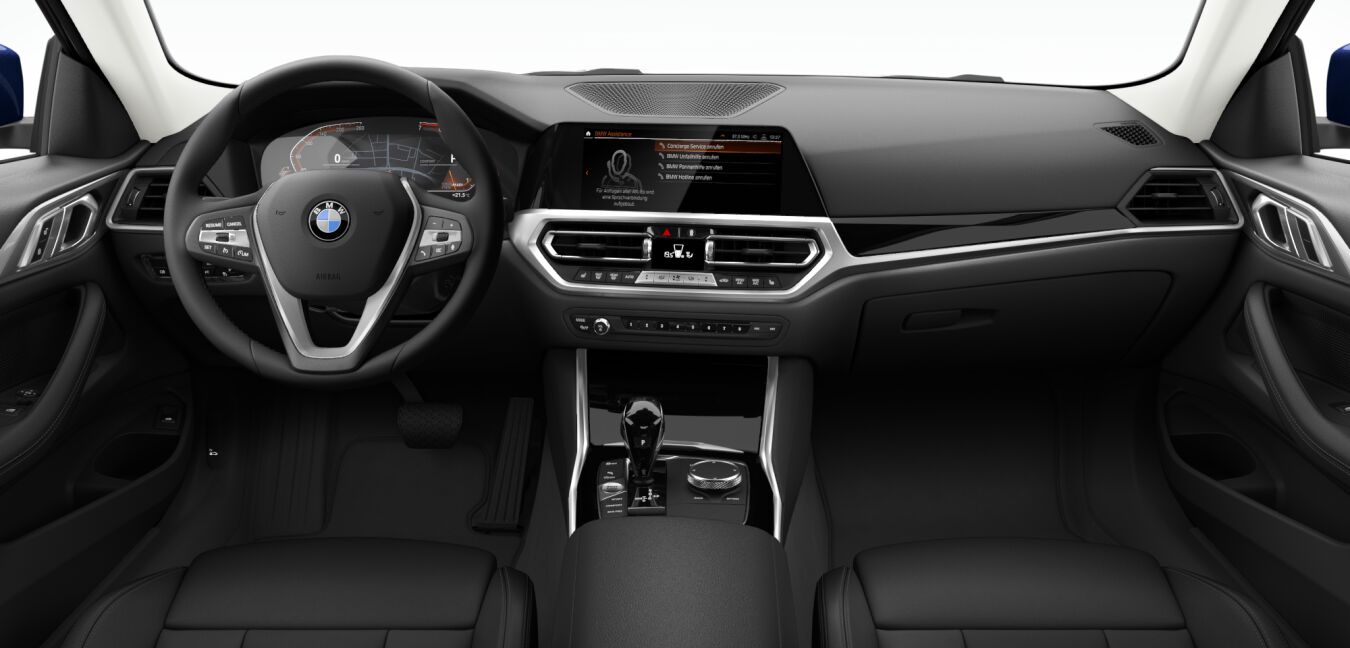 BMW BMW 4er im Innenraum von vorne BMW BMW 4er im Innenraum von vorne