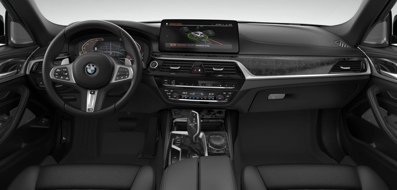 BMW BMW 5er im Innenraum von vorne BMW BMW 5er im Innenraum von vorne