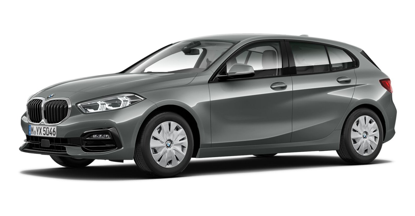 BMW BMW 1er in Grau von vorne