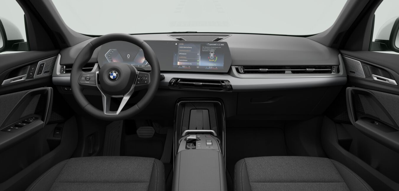 BMW BMW X im Innenraum von vorne