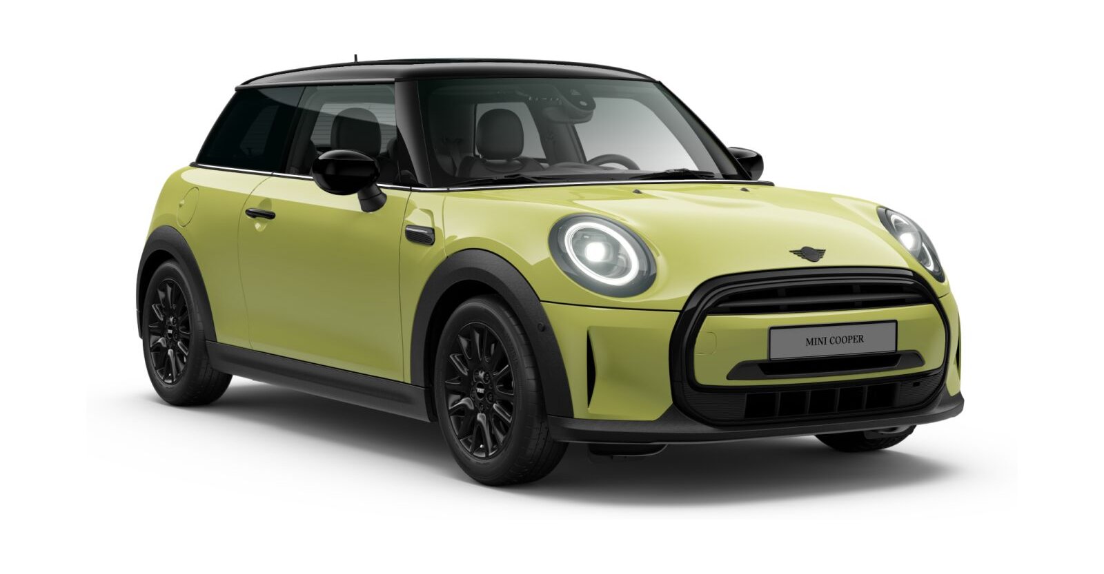 MINI MINI 3-Türer in Gelb von vorne MINI MINI 3-Türer in Gelb von vorne