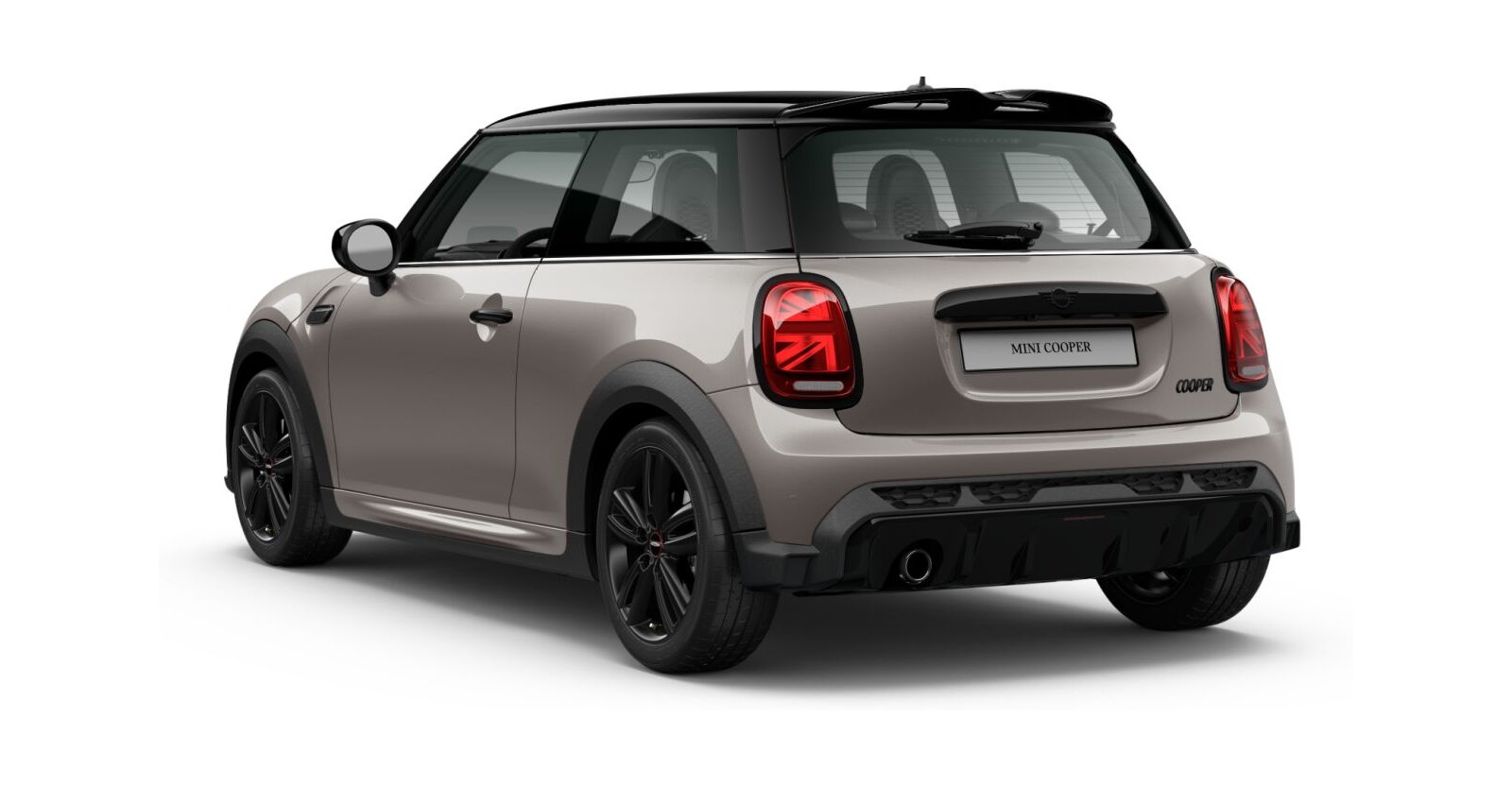 MINI MINI 3-Türer in Grau von hinten